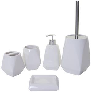 MCW Seifenspender -C71, (Set, 5-tlg), 5-teiliges Set, wechselbarer Bürstenkopf, austauschbarer Seifenspender