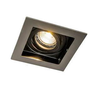 QAZQA LED Inbouwspot carree - Staal - Modern - L 103mm