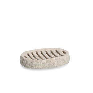 Zeller Present Wäschekorb Seifenschale Natural, Polyresin, beige