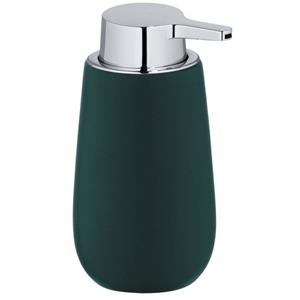 WENKO Zeepdispenser Badi Donkergroen, keramiek, 320 ml (1-delig)