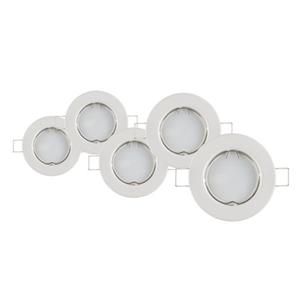 Baseline Inbouwspot Wit Gu10 2,6w 5 Stuks