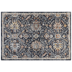 BELIANI Vloerkleed vintage blauw/beige 160 x 230 cm MALISHKA