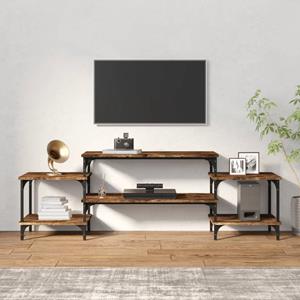 Vidaxl Tv-schrank Räuchereiche 157x35x52 Cm Holzwerkstoff