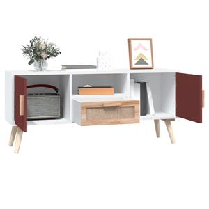 Vidaxl Tv-schrank Mit Türen 105x30x45 Cm Holzwerkstoff