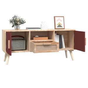 Vidaxl Tv-schrank Mit Türen 105x30x45 Cm Holzwerkstoff