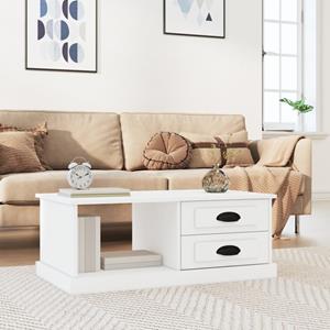 Vidaxl Couchtisch Weiß 90x50x35 Cm Holzwerkstoff