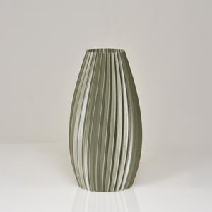Jasmin 3D vaas 19x10cm Champagne Metallic