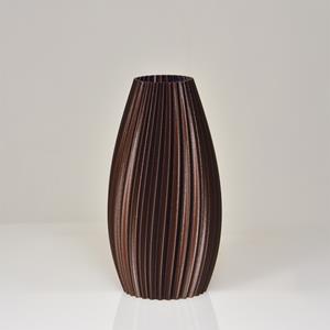 Jasmin 3D vaas 19x10cm Bronze Metallic