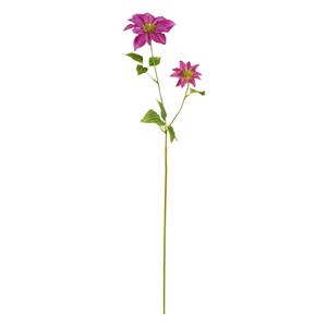 Kunst Clematis tak 90cm - cerise