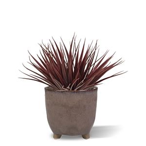 Kunst Bamboegras 25cm UV Burgundy