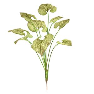 Brunnera kunstplant 55cm - groen/bruin