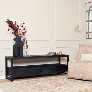 Starfurn Tv meubel Boaz Black | 180 cm STF-811