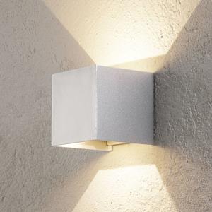 ORION LED buitenwandlamp Cube aluminium