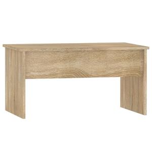 vidaXL Salontafel 80x50,5x41,5 cm bewerkt hout sonoma eikenkleurig