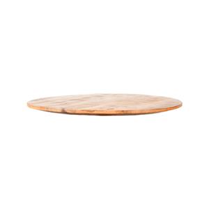 LABEL51 Eetkamertafel Tafelblad Sloppy Edge - Rough - Mangohout - Rond - 70 cm Sloppy