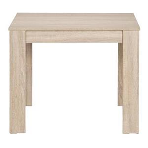 Leen Bakker Eetkamertafel Sepp - eikenkleur - 75x80x80 cm
