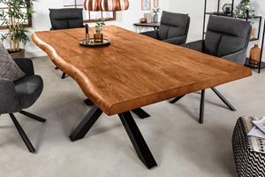 Invicta Interior Eettafel Mammut natuure 180cm Acacia 60mm/41607