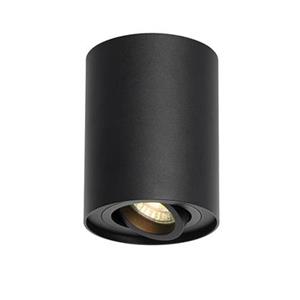 QAZQA Moderner Deckenspot schwarz dreh- und neigbar - Rondoo up