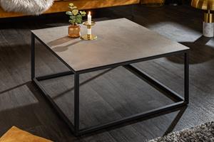 Invicta Interior Salontafel Symbiose 75cm Beton-look Keramiek/ 40671