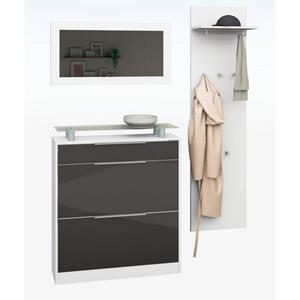 borchardt Möbel Halmeubelset Olivia (3-delige), staande schoenenkast (set, 3-delig)