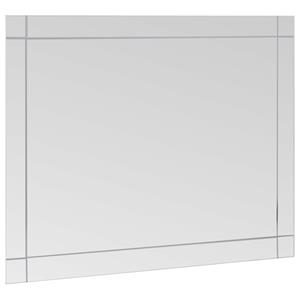 vidaXL Wandspiegel 80x60 cm glas