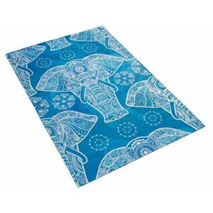 Böing Carpet Kinderteppich Lovely Kids 411, rechteckig, Motiv Elefant Mandala, Kinderzimmer