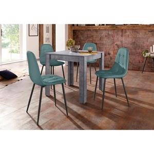 INOSIGN Eethoek met eettafel 80 cm breed (set, 5-delig)
