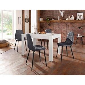 INOSIGN Eethoek met eettafel 120 cm breed (set, 5-delig)