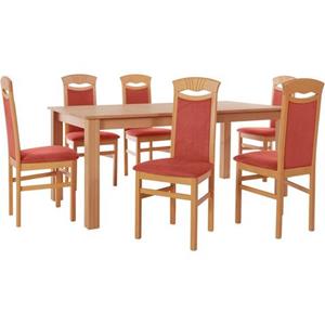 Home affaire Eethoek Luisa + Franz Set (set, 7-delig)
