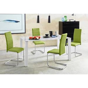 INOSIGN Eethoek met glazen tafel (set, 5-delig)