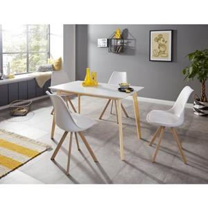 INOSIGN Eethoek LEVENT bestaand uit 4 lazio stoelen en 1 cody eettafel (set, 5-delig)