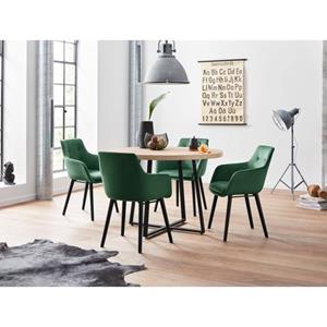 Home affaire Eethoek met 4 stoelen (5-delig)