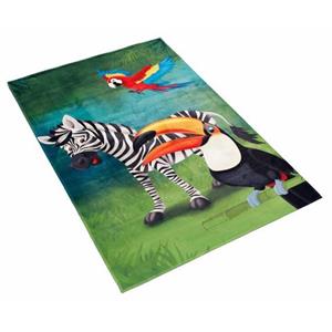 Böing Carpet Vloerkleed voor de kinderkamer Lovely Kids 402 Motief zebra, kinderkamer