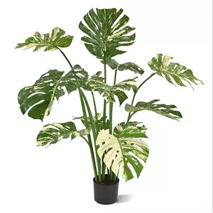 Plantje Monstera Variegata 110 cm - Kunstplant