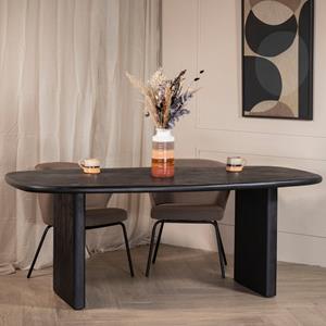 Giga Meubel Eettafel Gin Zwart Ovaal 240cm - 