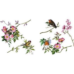 Komar Raamdecoratie Spring Fever 2 vellen in afm. 31x31 cm (1 stuk)