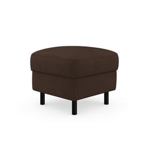 sit&more Hocker met bergruimte Sinatra Zitoppervlak is afneembaar, matzwarte metalen poten