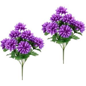 I.GE.A. Boeket kunstbloemen Dahlia Boeket kunstbloemen (2 stuks)