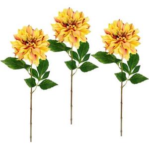 I.GE.A. Kunstbloem Dahlia (3 stuks)
