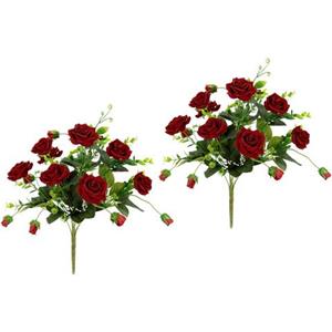 I.GE.A. Boeket kunstbloemen Wilde rozen Boeket kunstbloemen (2 stuks)