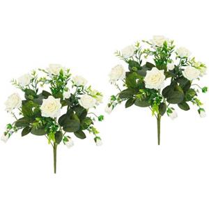 I.GE.A. Boeket kunstbloemen Wilde rozen Boeket kunstbloemen (2 stuks)