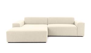 NADUVI Collection Hoekslaapbank Nina links ribstof | 