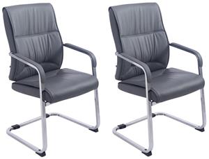 CLP 2er Set Freischwinger Xxl Anubis Grau