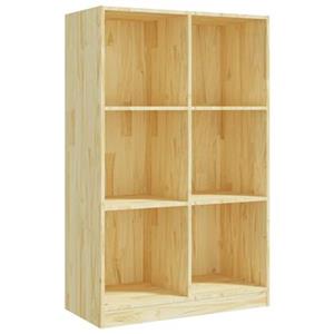 VIDAXL Bücherregal 70x33x110 Cm Massivholz Kiefer