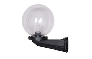 Techno Bollamp Bolano 20cm. muur clear NFB20HM