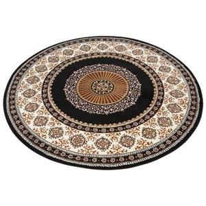 Home affaire Teppich "Shari", rund, Orient-Dekor, mit Bordüre, Kurzflor, weich, pflegeleicht, elegant
