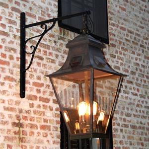 Authentage Buitenlamp jaren 30 Gracieuze 4L 100cm GRA004WB9