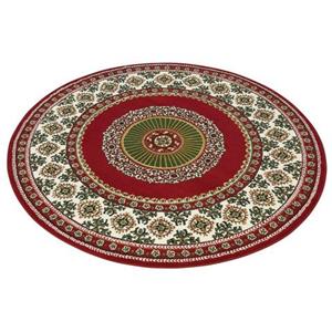Home affaire Teppich "Shari", rund, Orient-Dekor, mit Bordüre, Kurzflor, weich, pflegeleicht, elegant