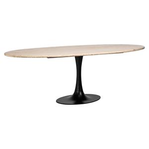 Richmond Interiors Richmond Ovale Eettafel Hampton 230 x 100cm - Zwart