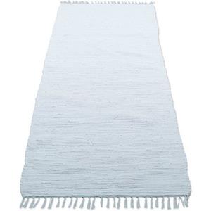 THEKO Vloerkleed Happy Cotton Handgeweven vloerkleed, platweefsel, puur katoen, met de hand geweven, met franje